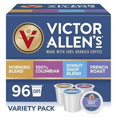 Victor Allen Coffee Variety Pack Single Serve Cup, PK96 FG014721RV